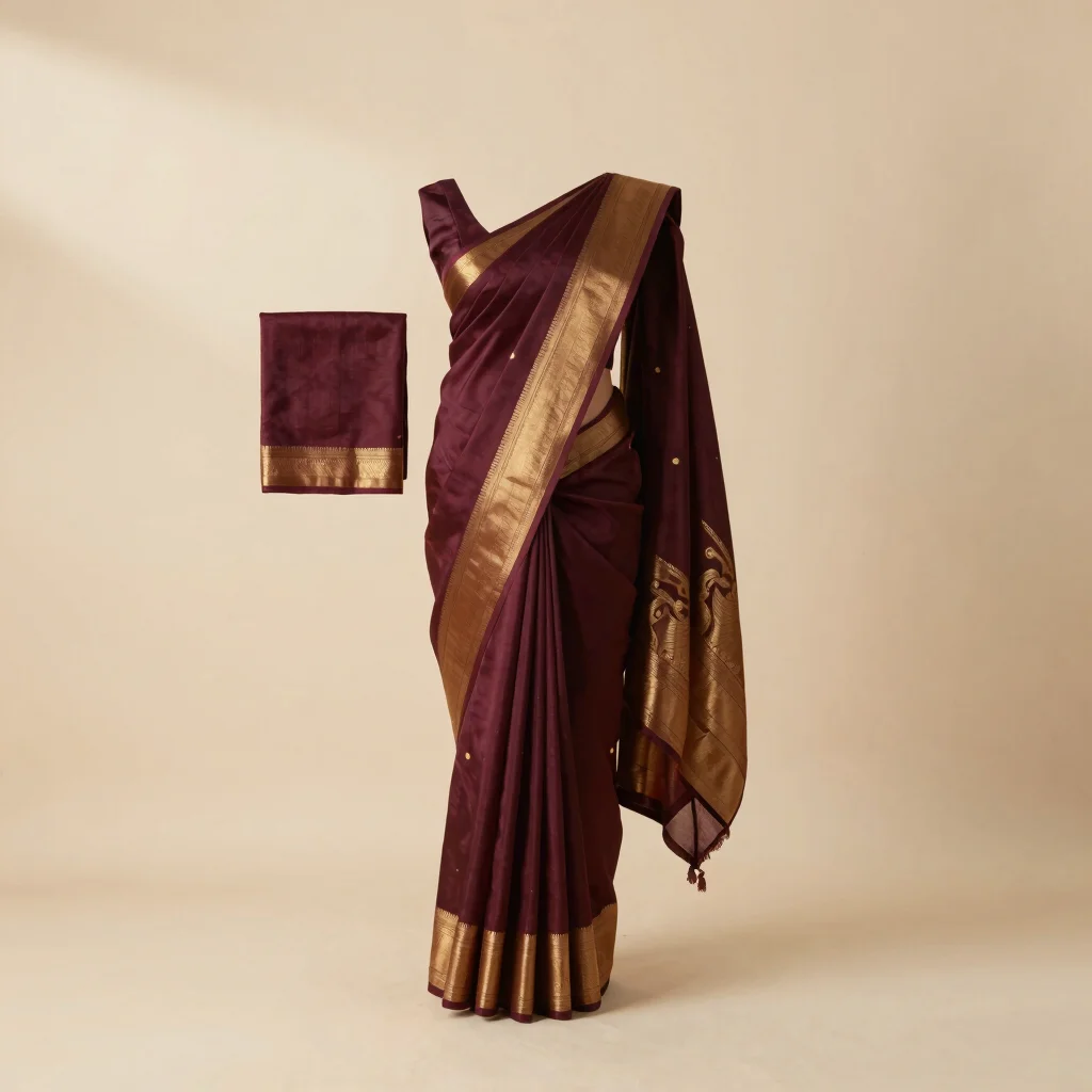 Nauvari Zari Saree